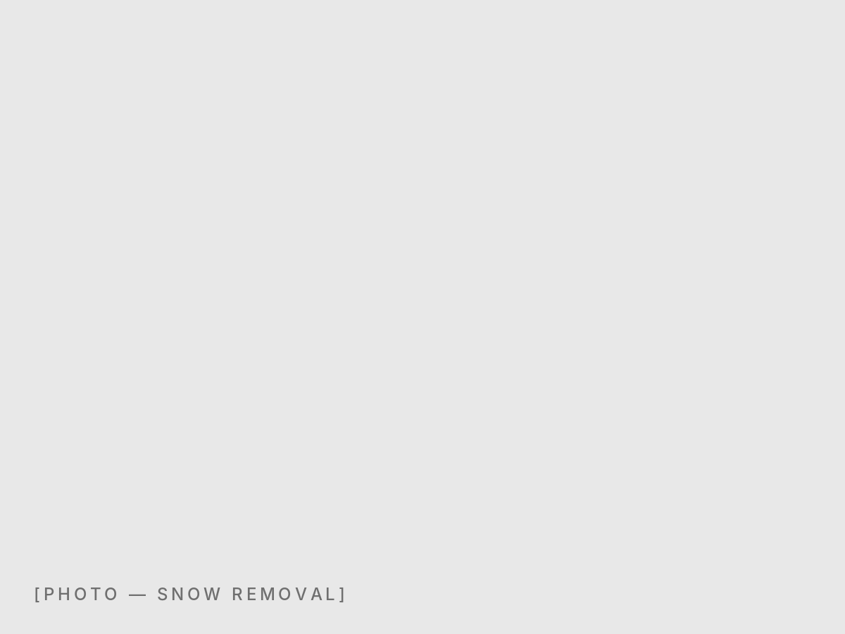 Maintenance & Seasonal